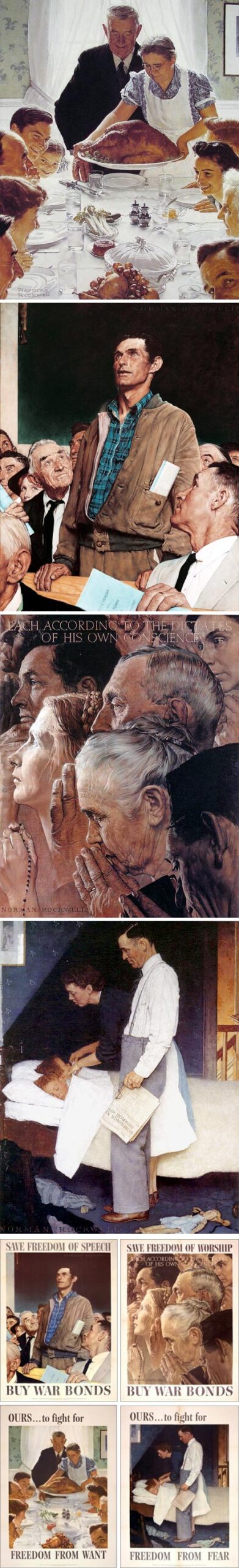 Rockwell’s four freedoms