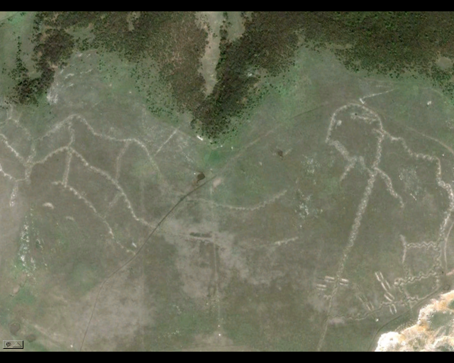 Fortificatiile tracilor din Dobrogea, descoperite cu Google Earth