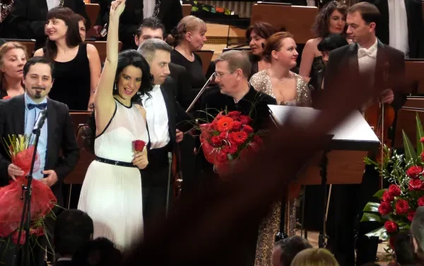 Triumf al Angelei Gheorghiu alături de Orchestra Națională Radio,  la Sala Radio