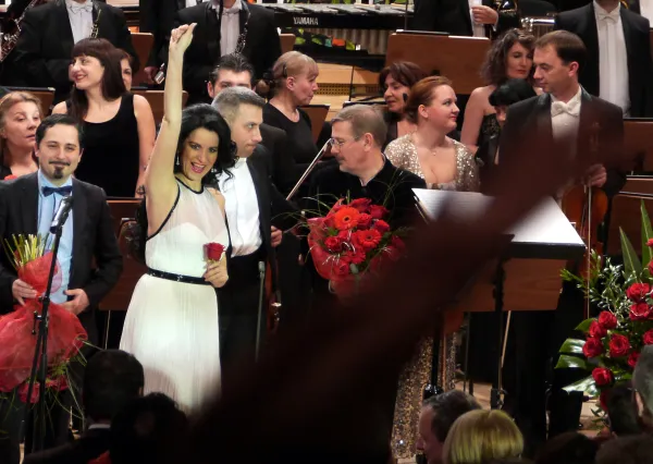 Triumf al Angelei Gheorghiu alături de Orchestra Națională Radio,  la Sala Radio