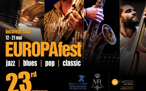 Gala EUROPAfest, cel mai așteptat  eveniment al festivalului @Teatrul Odeon