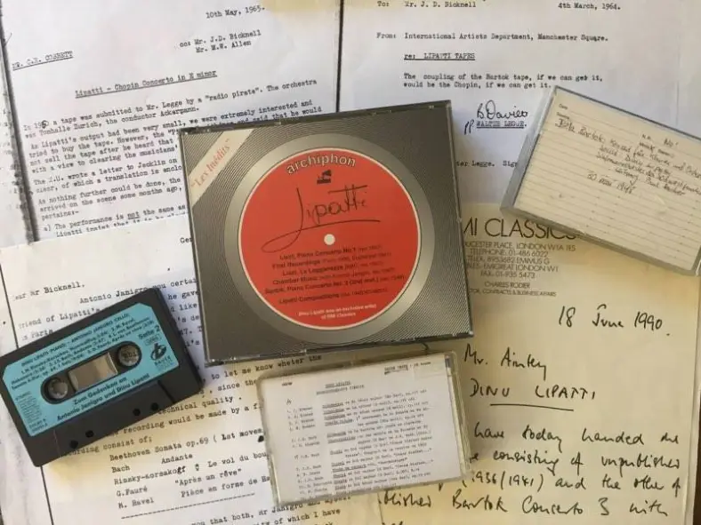 Proiectul Lipatti – Restituiri. Conferințe Mark Ainley – înregistrări redescoperite ale marelui pianist