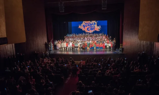 Peste 450 de copii au cântat împreună la Gala „Nicio Școală Fără Cor” din cadrul Festivalului Corurilor Școlare