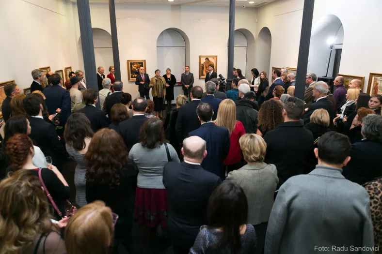 57 de lucrări de pictură românească din colecția Fundației Bonte, expuse în premieră la Muzeul Colecțiilor de Artă