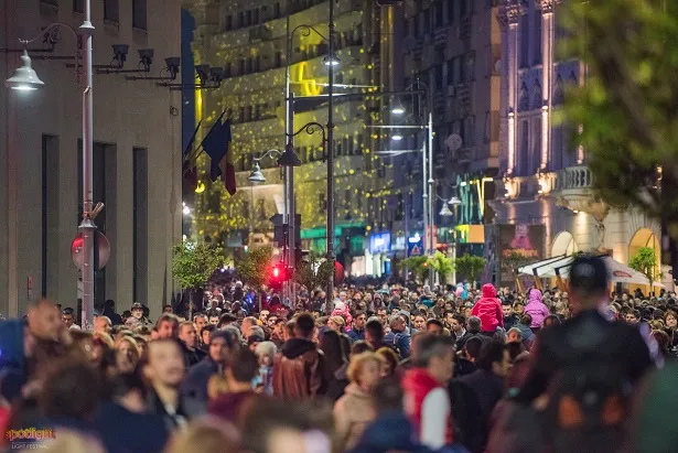 A treia ediție Spotlight – Festivalul Internațional al Luminii a poziționat și în acest an Bucureștiul în circuitul celor mai importante capitale europene ale culturii