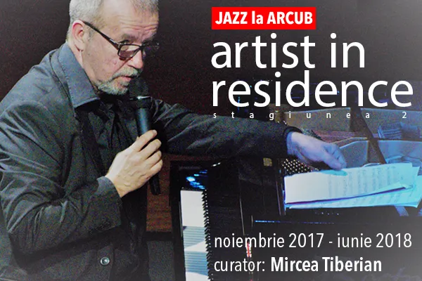 Mircea Tiberian, noul curator  al concertelor de jazz de la ArCub