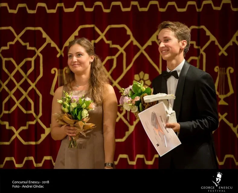 Daria Parkhomenko a obținut premiul I la Concursul Enescu 2018 – Secțiunea Pian