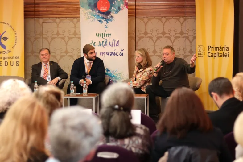 Peste 1.000 de coruri create în rețeaua națională Cantus Mundi și peste 100 de participanți la prima ediție a Forumului Cantus Mundi București