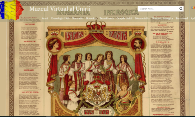 Lansarea proiectului digital dedicat Centenarului Desăvârșirii Unității Naționale, Muzeul Virtual al Unirii, de către Muzeul Național de Istorie a României