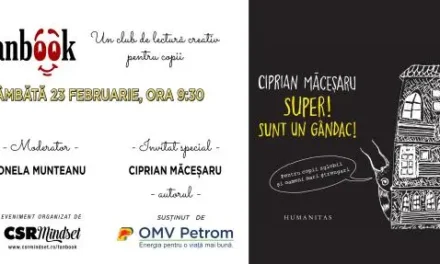 Scriitorul Ciprian Măceșaru, invitat în premieră la Clubul de lectură Fanbook în comuna Scurtu Mare din Jud. Teleorman