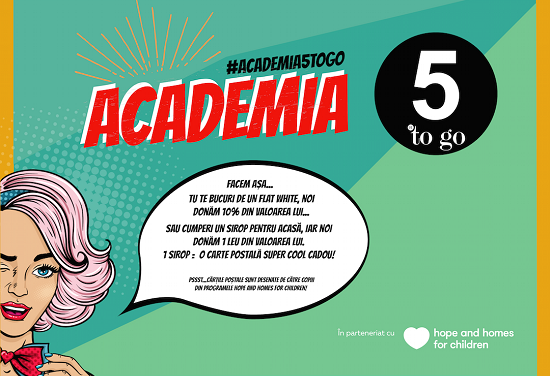 5 to go susține performanța: „Academia 5 to go”, cel mai nou proiect al brandului românesc de cafea