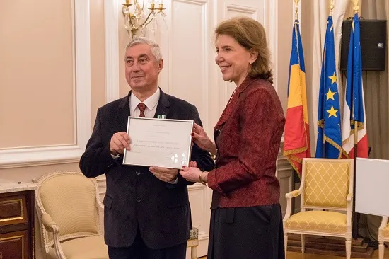 Directorul general al Muzeului Naţional de Istorie a României a fost decorat cu Ordinul Naţional francez pentru Arte și Litere în grad de Cavaler