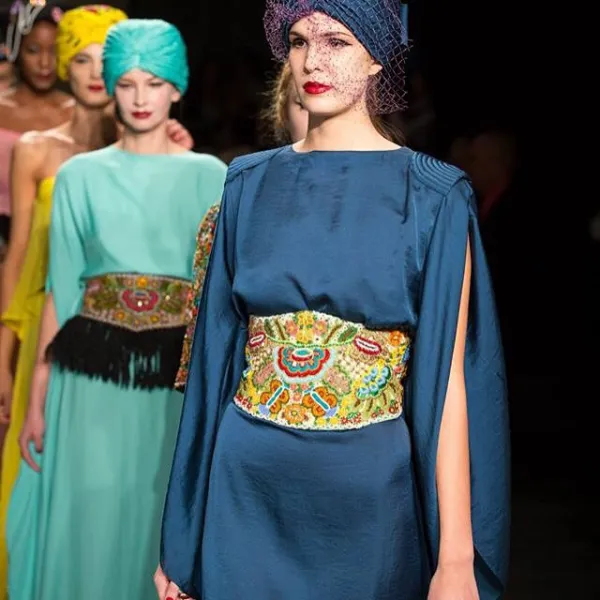 Dorin Negrău l-a omagiat pe Brâncuși la Mercedes-Benz New York Fashion Week Fall 2015!
