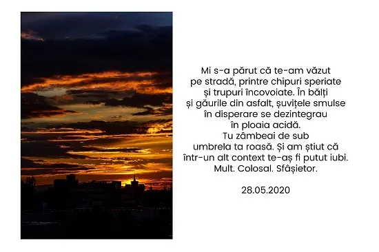 Izolat.Împreună – Expoziția cu imagini de Mihnea Ratte pe cuvinte de Ana Mănescu
