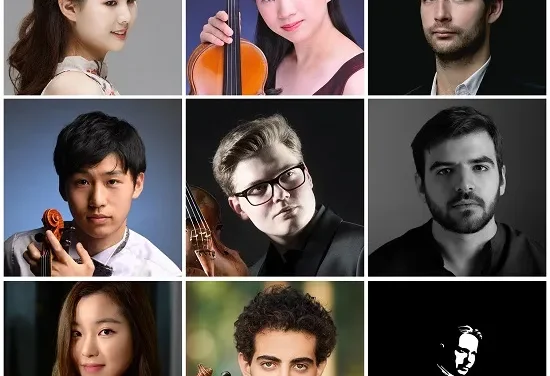 8 violoniști din 6 țări sunt semifinaliști în secțiunea Vioară a Concursului George Enescu 2020