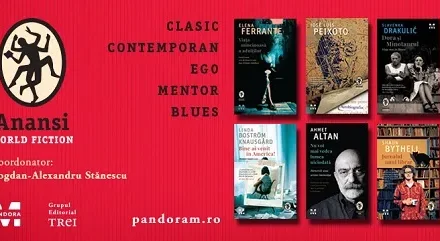 ANANSI. World Fiction,  noua colecție de literatură universală de la Editura Pandora M