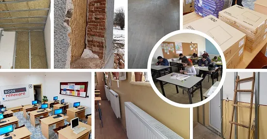 7 școli renovate de Asociația BookLand în mediul rural!