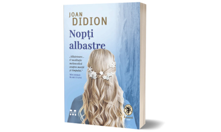 Nopți albastre, o nouă carte-terapie semnată de Joan Didion,  a fost tradusă în colecția ANANSI