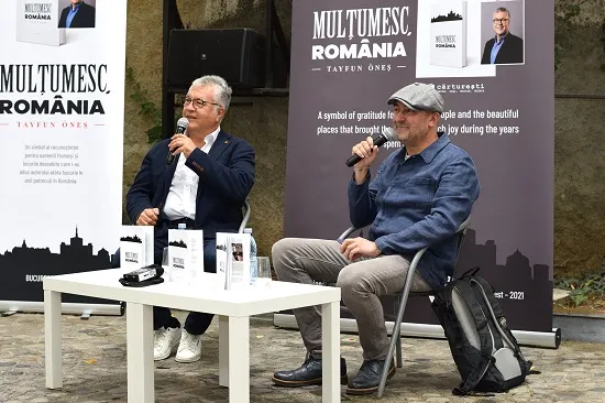 Tayfun Öneş, autorul volumului Mulțumesc, România:„România va rămâne mereu neschimbată în inima mea”