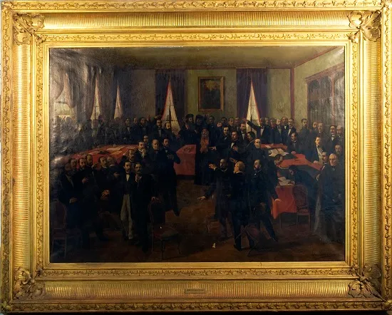 Cu ocazia celebrării Unirii Principatelor Române, Muzeul Național de Istorie a României prezintă publicului o remarcabilă operă de artă semnată de Theodor Aman: „Proclamarea Unirii (24 Ianuarie 1859)”