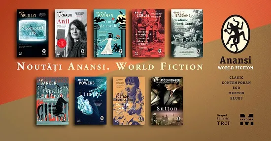 Noi traduceri din Annie Ernaux, Bruno Schulz, Richard Powers, Natalie Haynes sau Linda Boström Knausgård, la începutul acestei primăveri, în colecția ANANSI