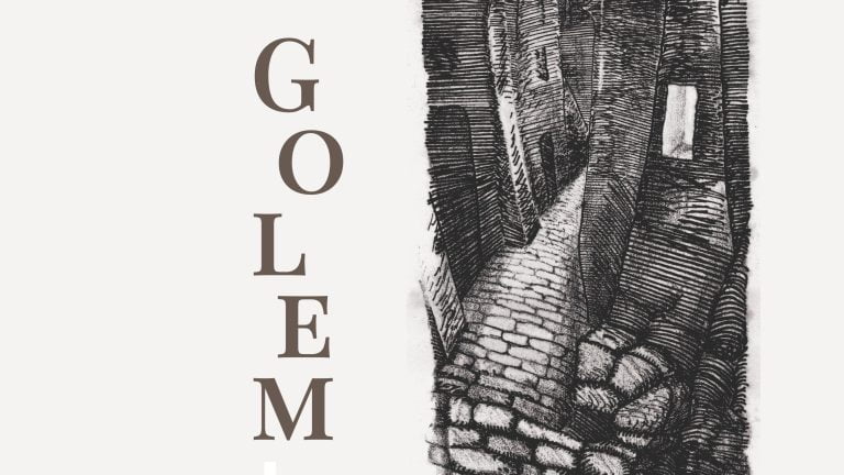 19 litografii de Ștefan Câlția, într-o ediție specială  a romanului Golem de Gustav Meyrink, un clasic al literaturii europene