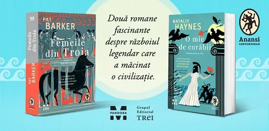 Nou în colecția Anansi: două romane fascinante  despre războiul legendar care a măcinat o civilizație, văzut din perspectiva feminină