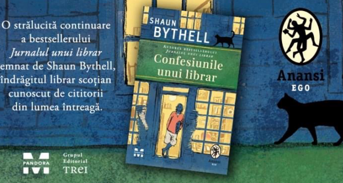 O nouă carte semnată de Shaun Bythell, îndrăgitul librar scoțian, în ediție românească în colecția Anansi. World Fiction