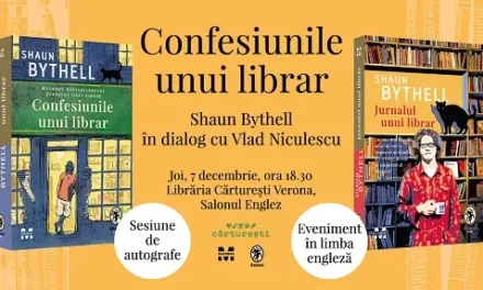 Shaun Bythell, faimosul librar și autor scoțian, vine în România