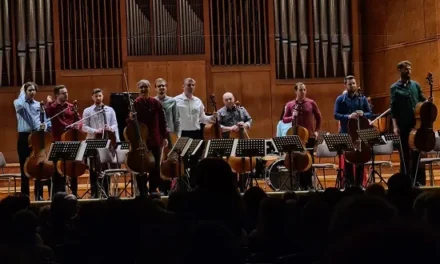 Violoncelistul Marin Cazacu și Ansamblul Violoncellissimo, aplaudați în picioare la Sofia