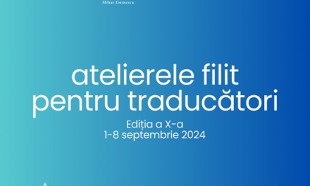 Atelierele FILIT au ajuns la ediția a zecea
