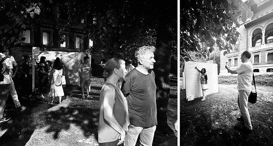 Un proiect artistic itinerant în Europa, care chestionează rolul muzeelor azi, a poposit la București: „if walls could tell”