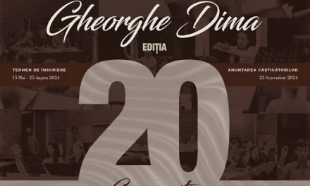 Prestigioase premii de compoziţie la Cluj-Napoca, la ediţia aniversară a Concursului Internaţional de compoziție „Gheorghe Dima”cu numărul 20