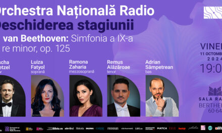 „Oda bucuriei” deschide noua stagiune a Sălii Radio