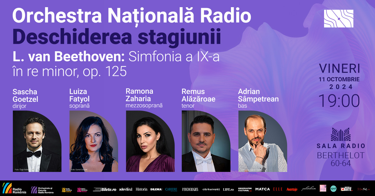 „Oda bucuriei” deschide noua stagiune a Sălii Radio