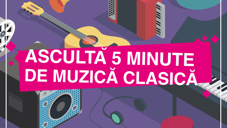 „Ascultă 5 minute de muzică clasică” – între 1 și 31 octombrie, în spații neconvenționale