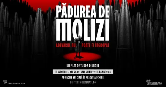 Adevărul nu poate fi îngropat. Regizorul Tudor Giurgiu și actorul Mircea Andreescu vin la Iași pentru premiera filmului Pădurea de molizi