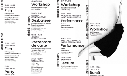 Dansens – o platformă pilot de creație, dialog și difuzare dedicată dansului contemporan