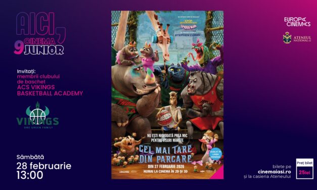 „Aici, Cinema Junior” – episodul #9 | Proiect de educație cinematografică pentru micii cinefili