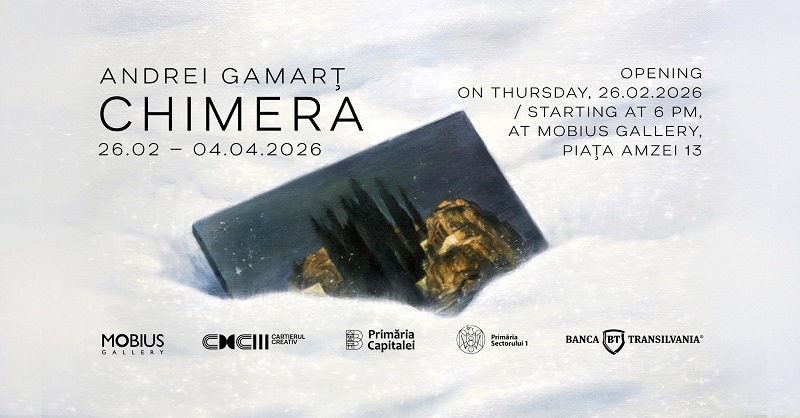 CHIMERA. Andrei Gamarț și limitele percepției în noua expoziție de la Mobius Gallery