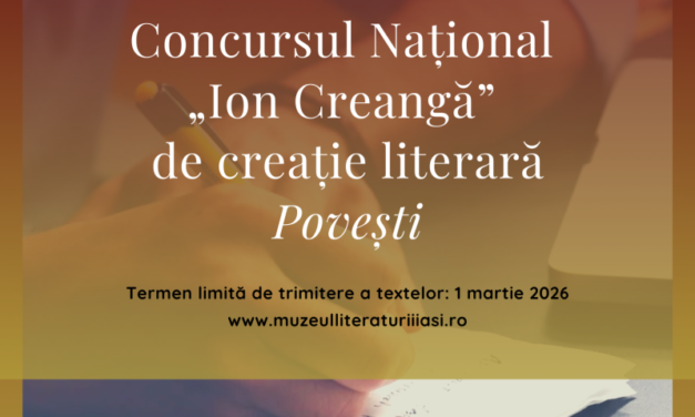 Concursul Național „Ion Creangă” de creație literară – Povești 2026, start înscrieri
