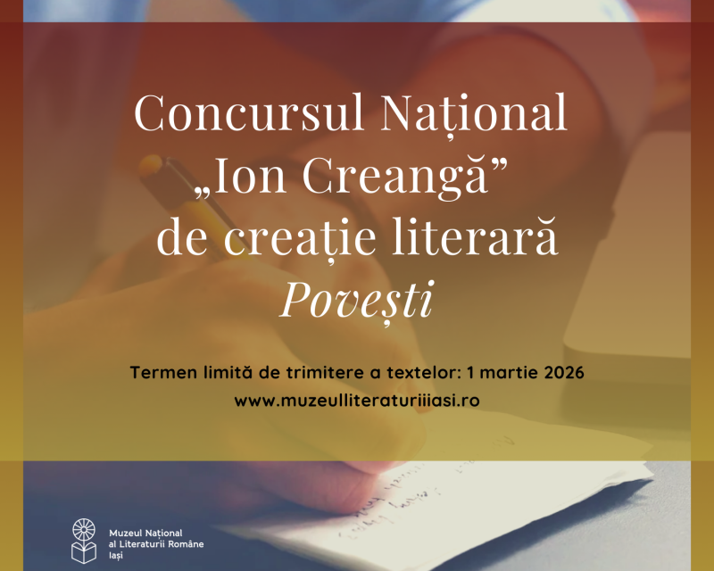 Concursul Național „Ion Creangă” de creație literară – Povești 2026, start înscrieri