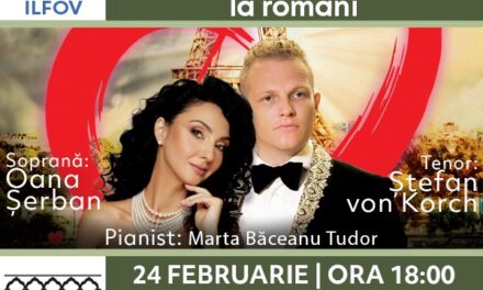 „JE T’AIME” – incursiuni muzicale spre inima Parisului, cu tenorul ŞTEFAN von KORCH şi invitaţii, pe 24 februarie la Palatul Cultural – Buftea