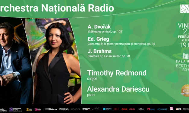 Din Marea Britanie la București: pianista Alexandra Dariescu cântă Grieg la Sala Radio