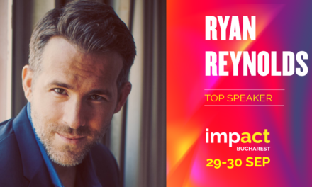 Ryan Reynolds vine pentru prima dată în România– live pe scena IMPACT Bucharest