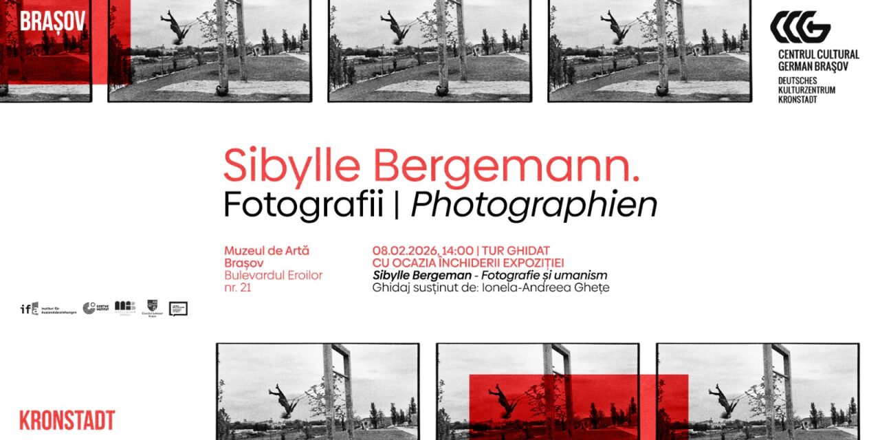 Tur ghidat în ultima zi a expoziției „Sibylle Bergemann – Fotografii: Între modă și realitate socială” la Muzeul de Artă Brașov