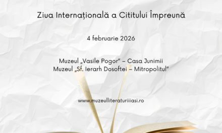 ZICI la Muzeul Național al Literaturii Române Iași