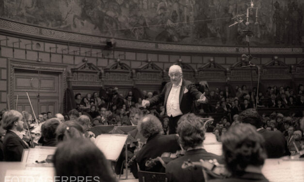 Omagiu dirijorului Sergiu Celibidache la Radio România Muzical