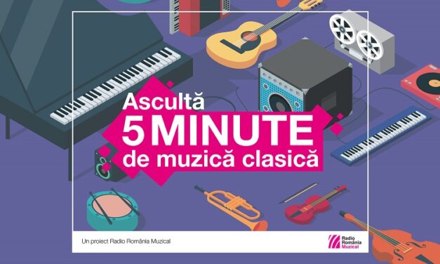 „Ascultă 5 minute de muzică clasică” – între 1 și 31 martie, în spații neconvenționale