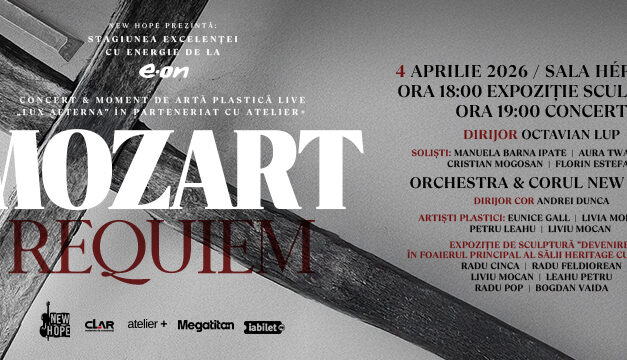 „Mozart – Requiem” răsună în Sala Héritage din Cluj-Napoca